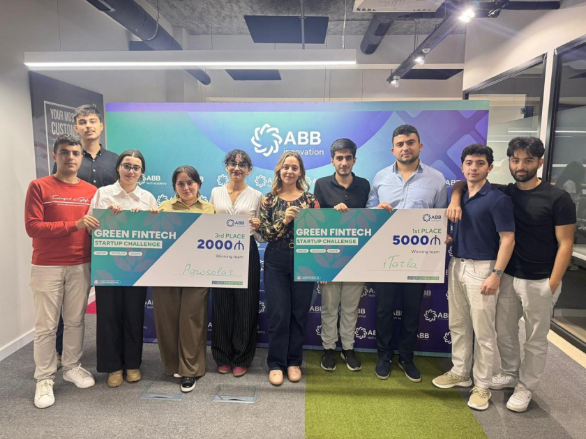 BANM tələbələri “Green Fintech Startup Challenge” hakatonunda qalib gəliblər