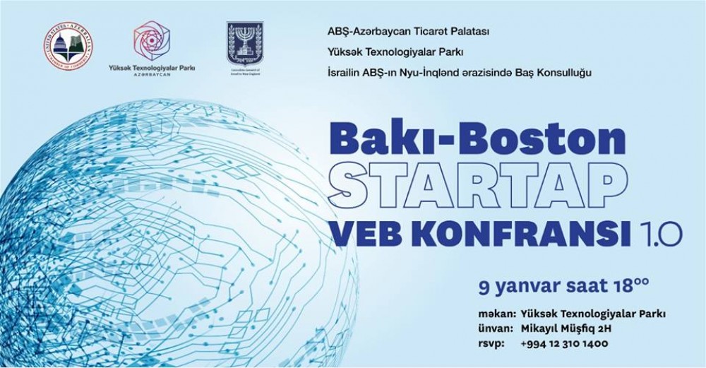 Bakı-Boston Startap Veb Konfransı 1.0. təşkil ediləcək