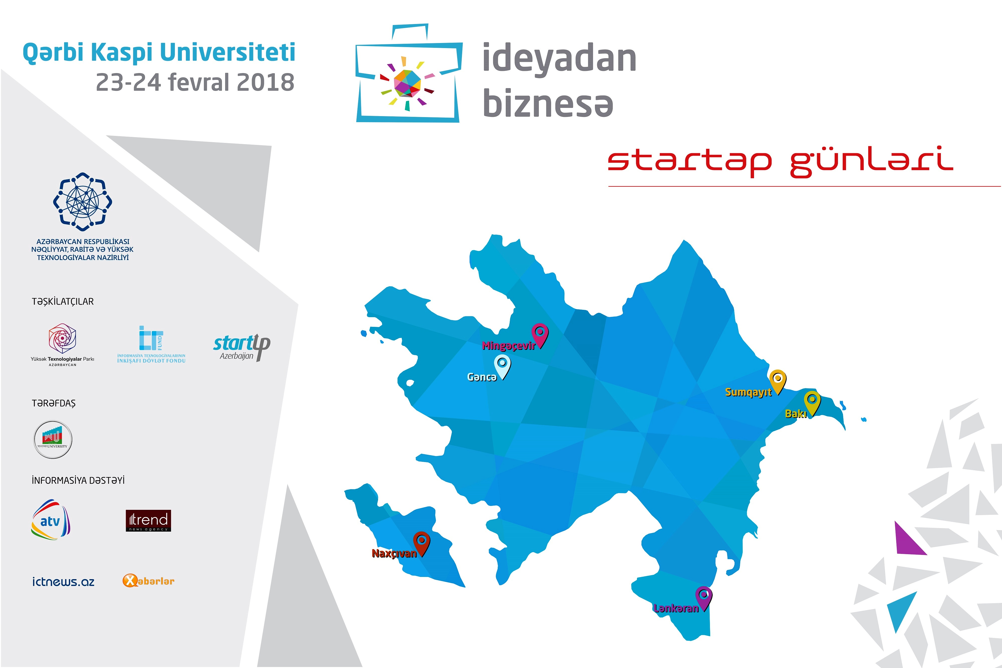 Bakı və regionlarda startap turlarına başlanır